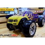 HSP RC Monster Truck TYRANNOSAURUS 4wd FULL Propo 1/10 Scale Nitro Power RTR Ready To Run with 2.4Ghz Remote Control